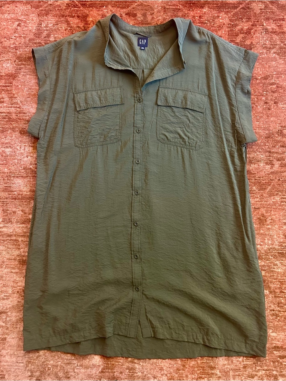GAP Utility mini shirtdress. Size XXL.